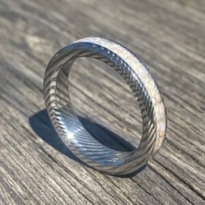 anello uomo acciaio