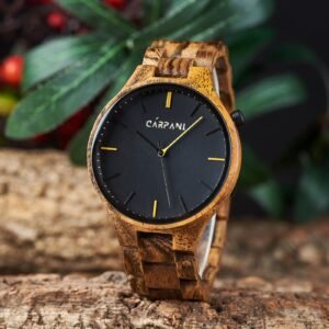 orologio in legno uomo