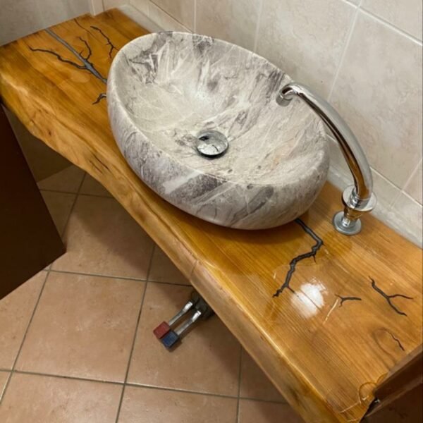 Top Bagno Legno - immagine 3